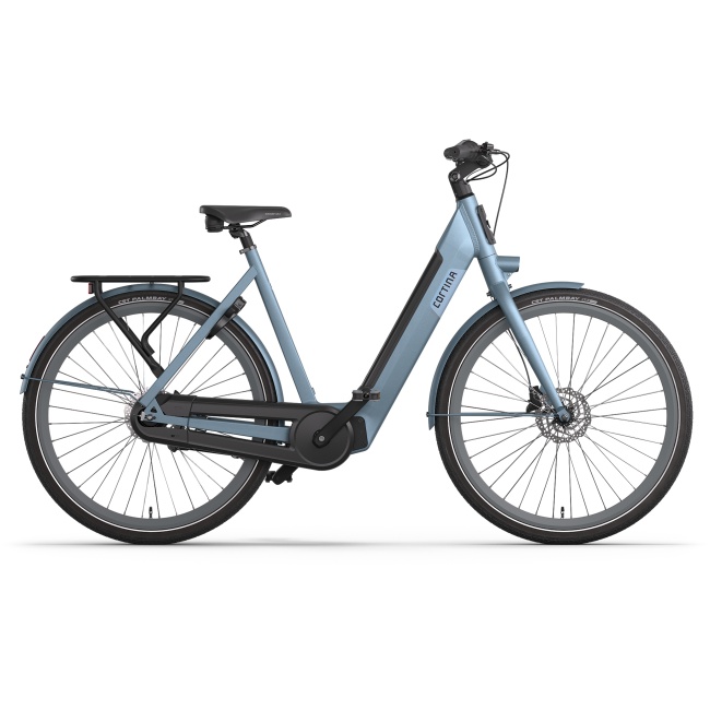 E-Nite Elektrische Damesfiets DB7 Metal Blue Matt SDMM