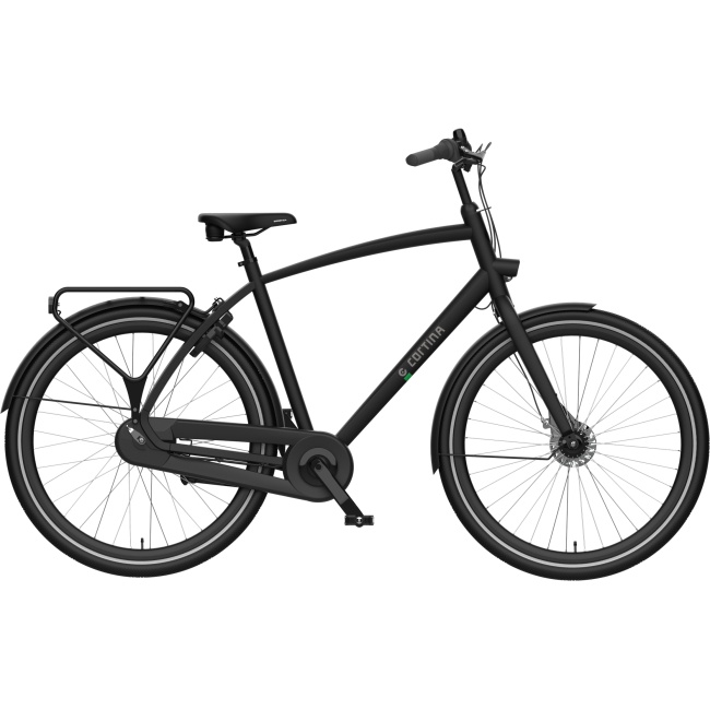 Tide Herenfiets Jet Black Matt ND3