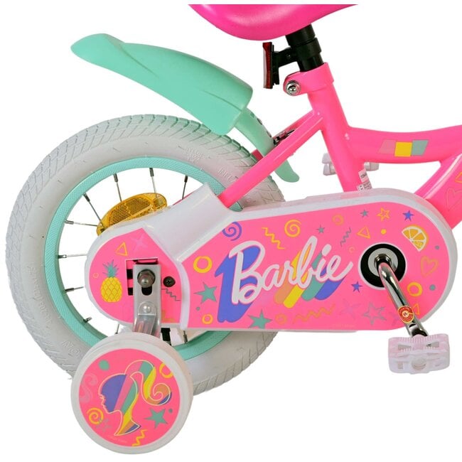 Barbie Meisjesfiets 12 inch roze